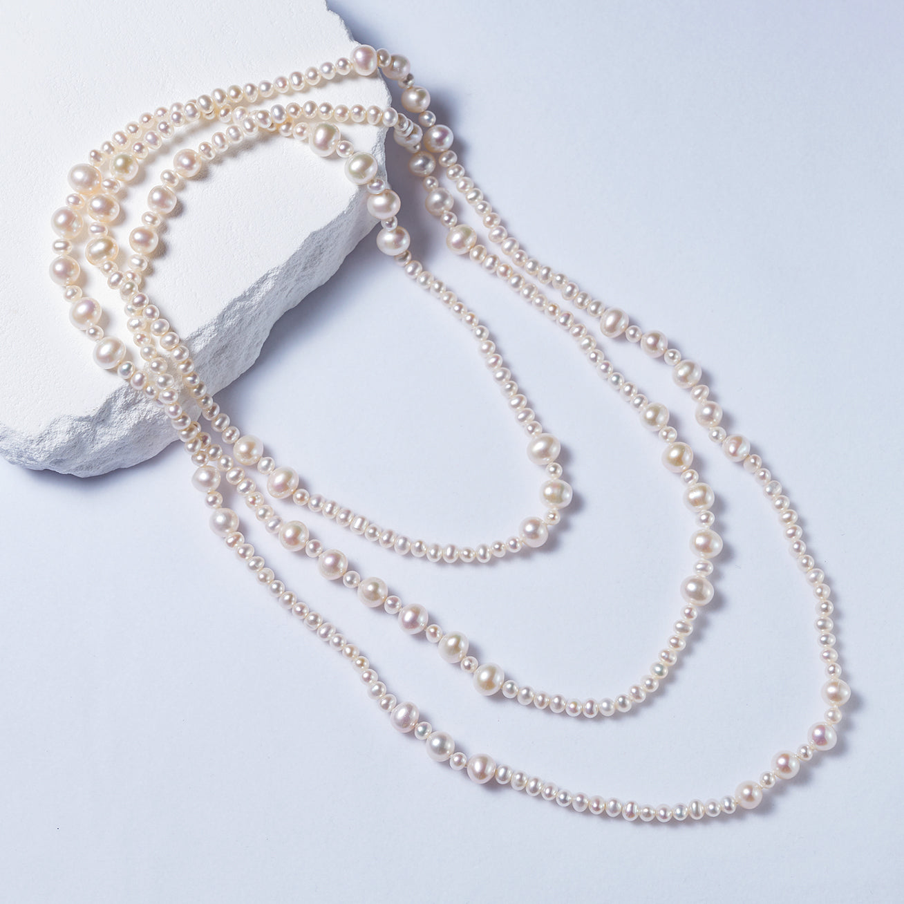 1.5M Freshwater Pearl Necklace WN00628 - Elegant & Timeless Jewelry for Women, Brides, Gifts & Special Occasions