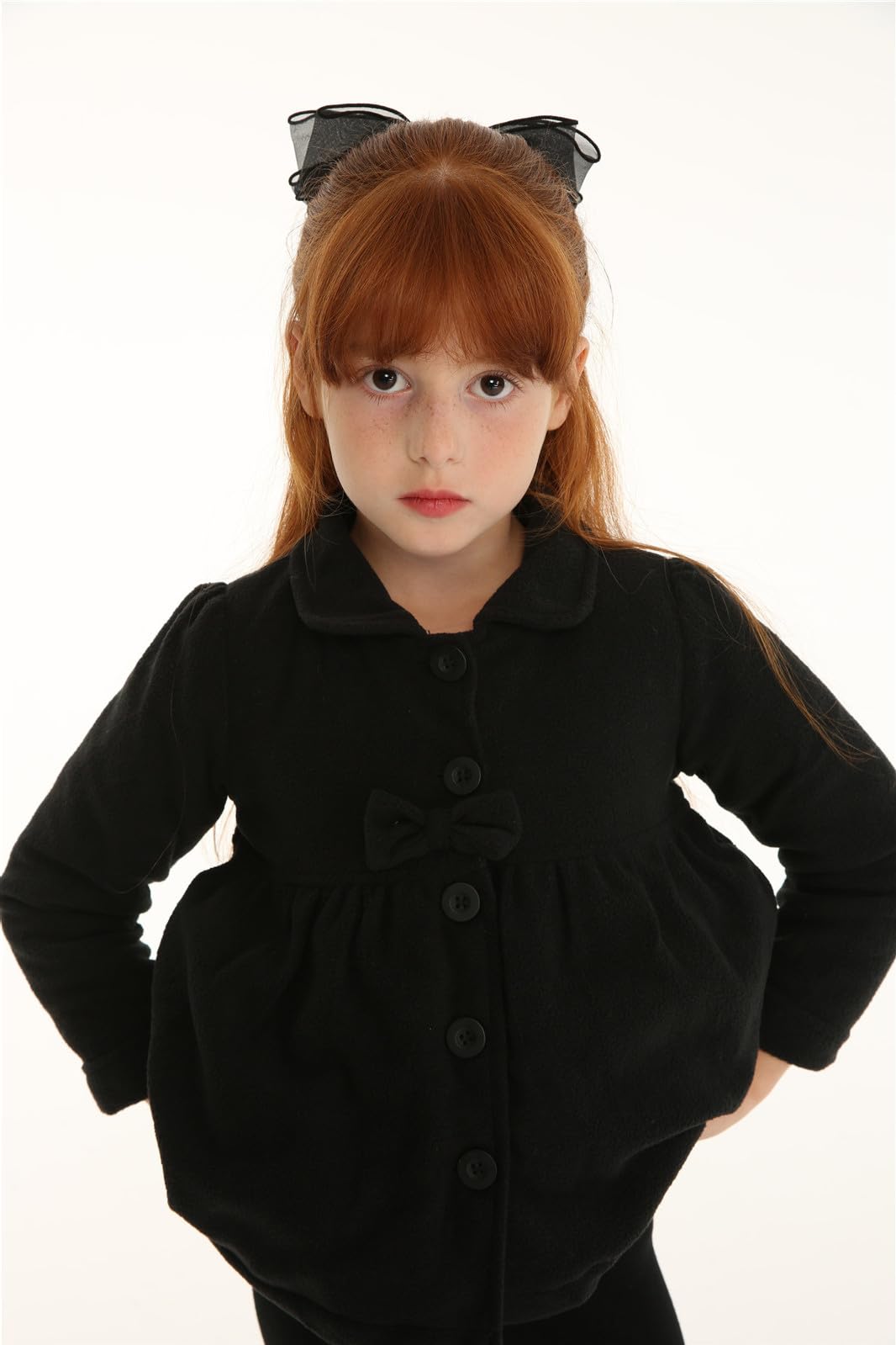 Kids Fleece Jacket for Girls - Warm & Cozy Mud Kingdom Outerwear - Perfect for Outdoor Play, School & Winter Adventures