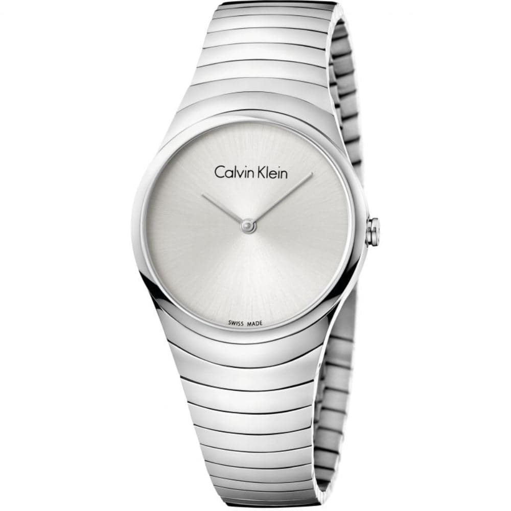 CALVIN KLEIN WHIRL K8A23146 Women's Fashion Watch with Stainless Steel Band - Perfect for Office, Party & Everyday Wear