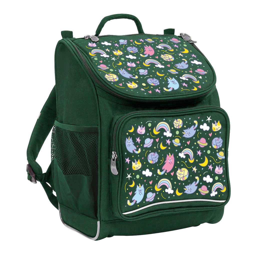 KittyCorn Mighty Primary Backpack for Kids - Durable School Backpack with Wide Straps & Multiple Pockets - Perfect for Elementary Students, Daycare & Travel