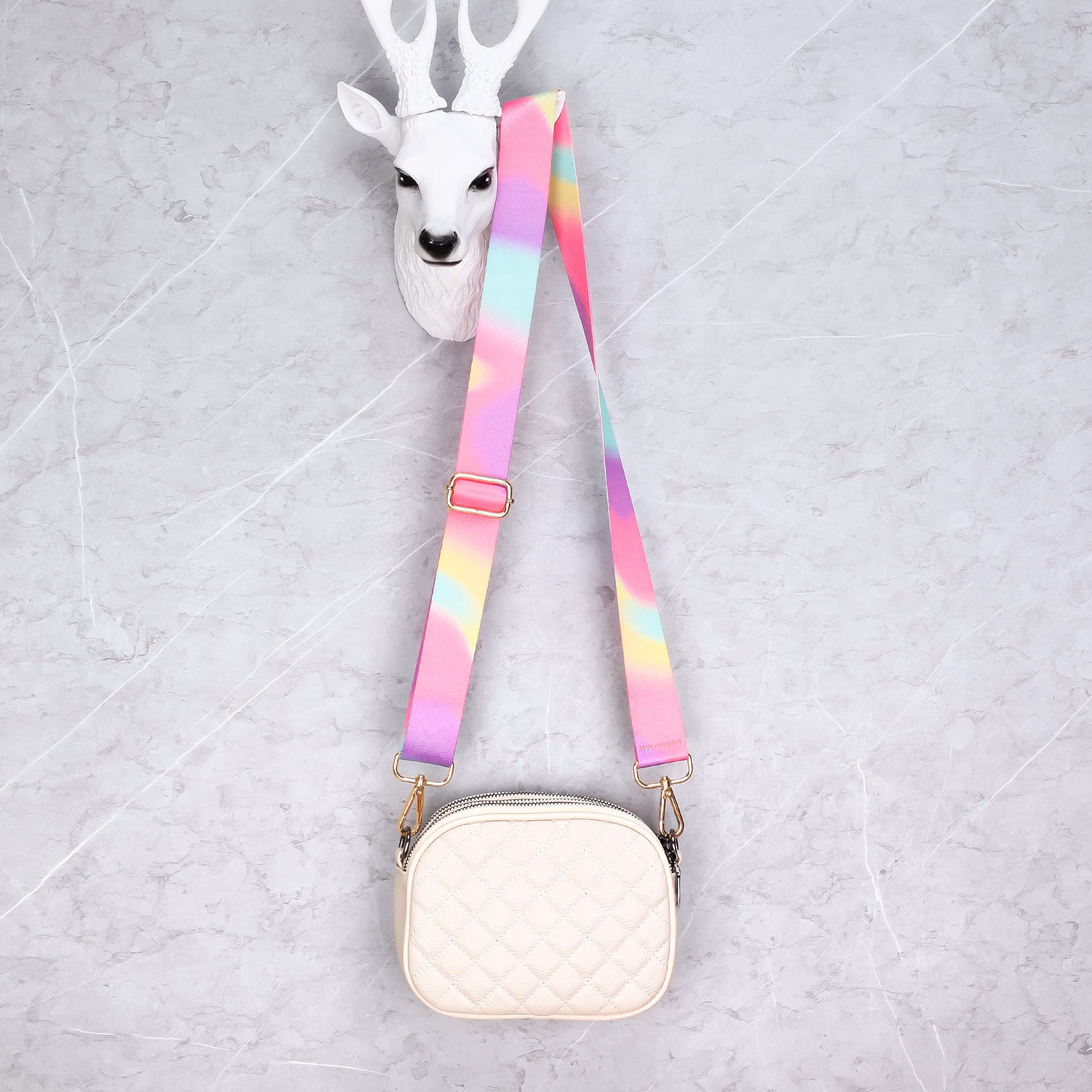 Vibrant Adjustable Replacement Strap for Crossbody Purse - Perfect for Travel, Shopping & Everyday Use