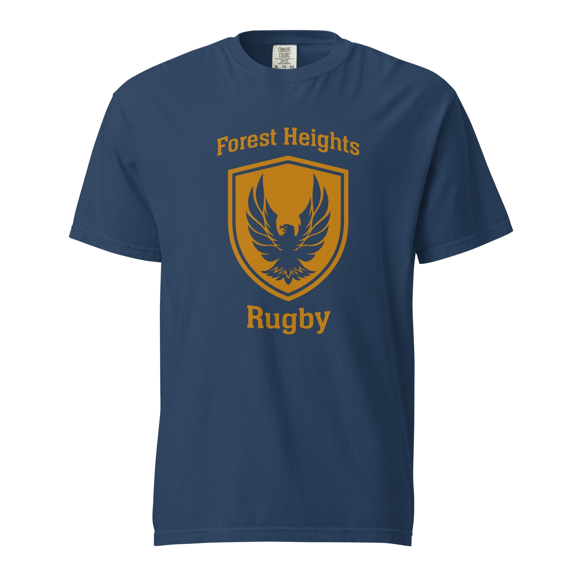 GHFH Vintage Washed Rugby T-Shirt for Men - Soft Cotton Jersey Tee with Distressed Look | Perfect for Casual Wear, Sports & Street Style
