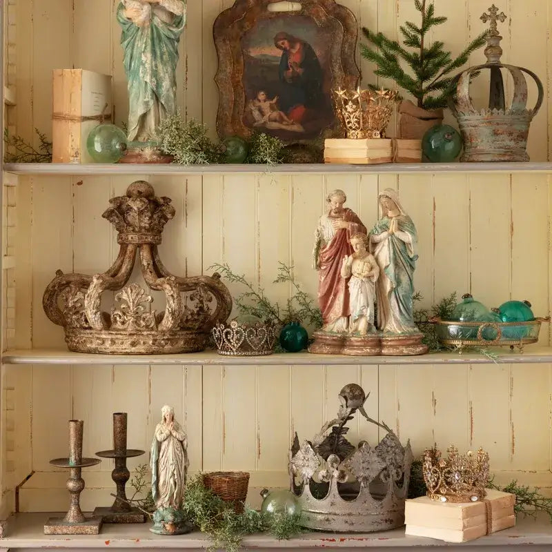 Holy Family Statue - Handcrafted Religious Figurine for Home Decor, Nativity Scene, and Catholic Gifts | Perfect for Christmas Display, Church Altar, and Spiritual Devotion