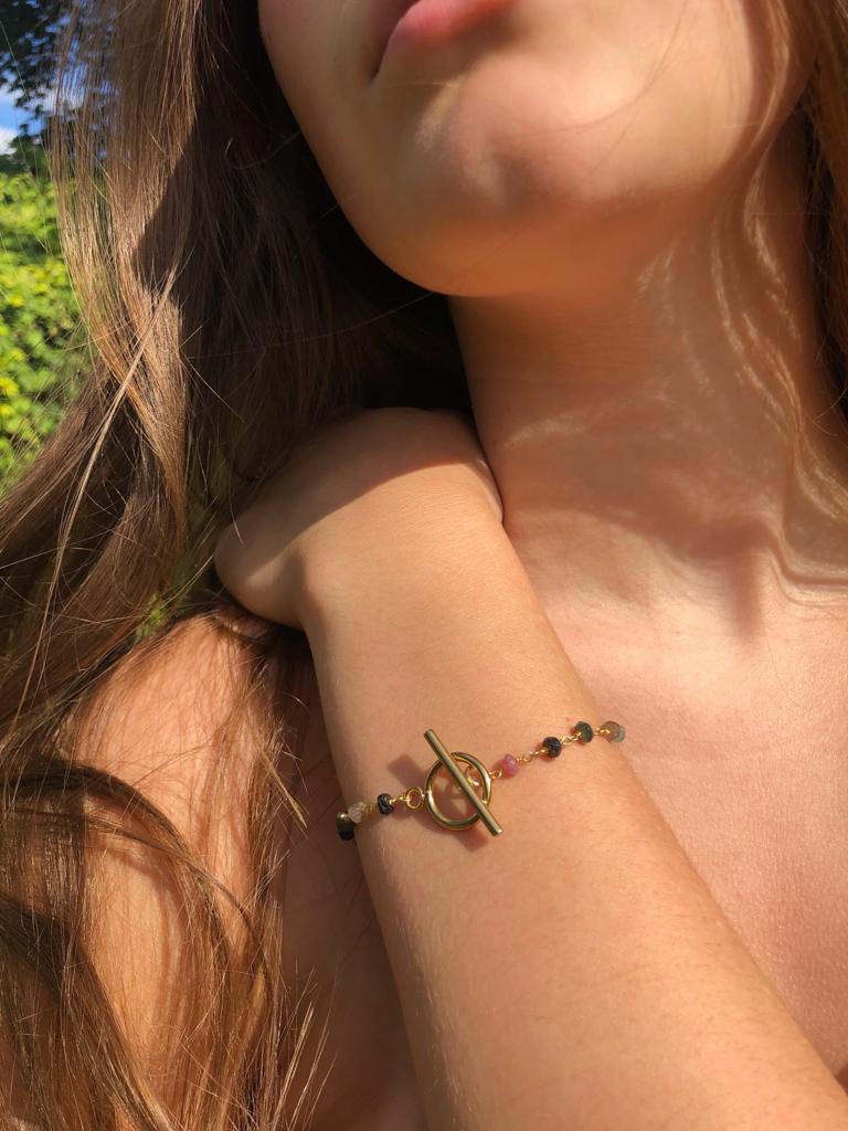 Personalized Monogram Carina Bracelet - Custom Name Jewelry for Women - Perfect for Gifts, Anniversaries & Everyday Wear