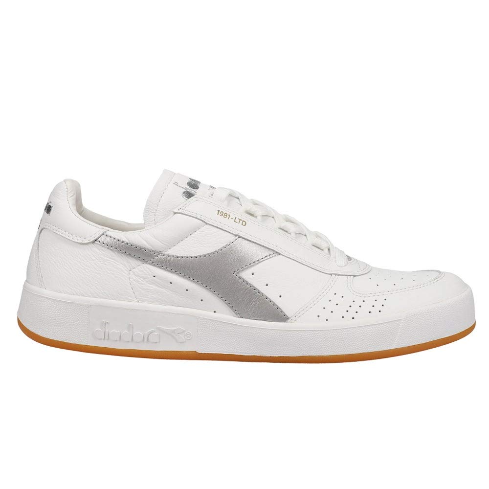 Diadora Men's B.Elite OG Sneakers - White Casual Shoes for Walking, Running & Everyday Wear | Comfortable & Stylish Athletic Footwear