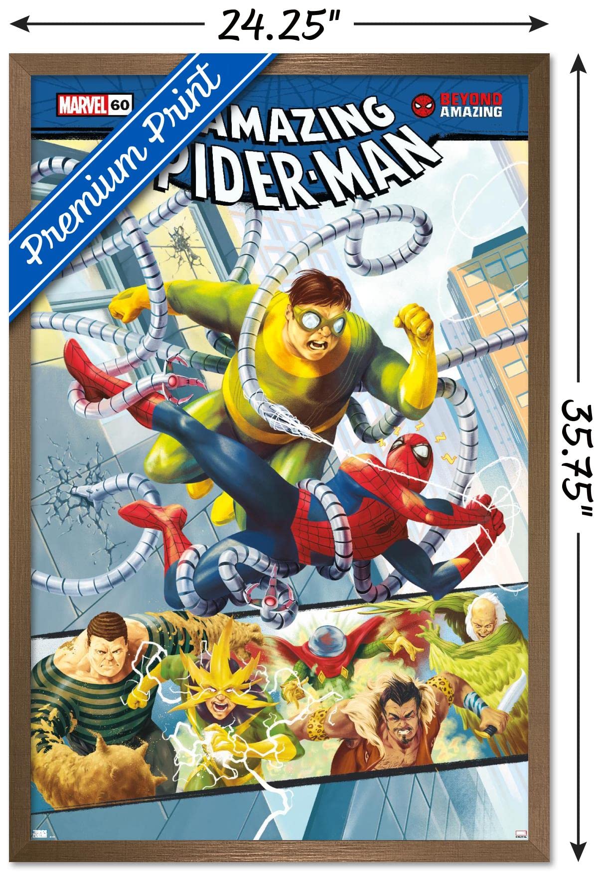 Marvel Comics Spider-Man: Beyond Amazing - Sinister Six Cover Wall Poster 34