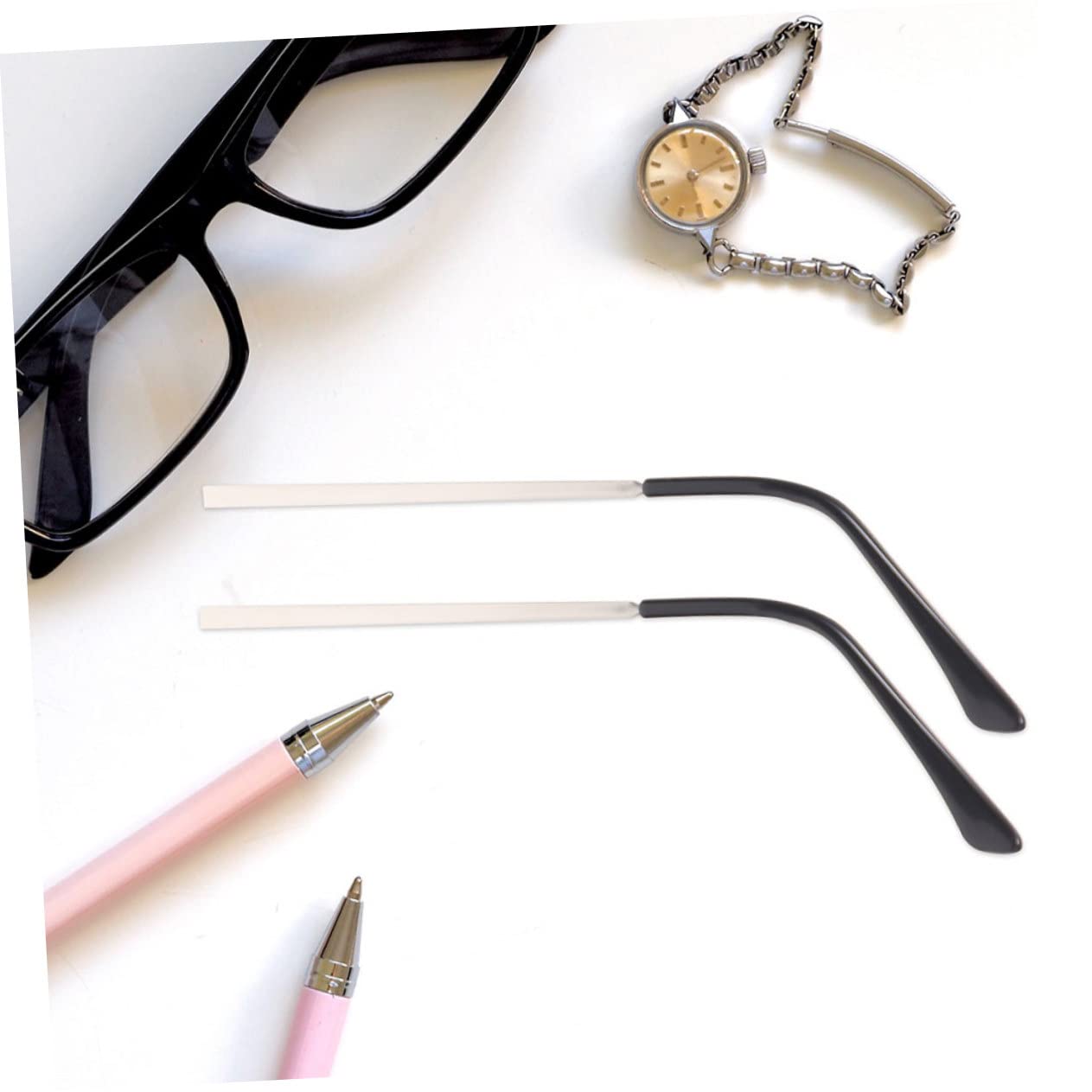 Healeved 6 Pairs Glasses Replacement Arms with Screwdriver for Men & Women - Eyewear Repair Kit for Home & Travel