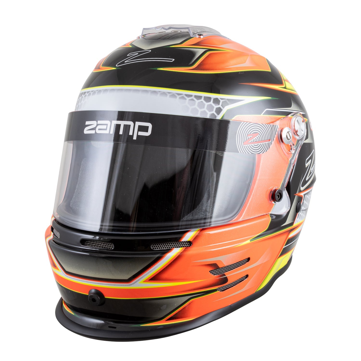 Zamp RZ 42Y C3 Youth Snell CMR2016 Certified Graphic Racing Helmet - Lightweight & Safe for Karting, Motocross & Junior Motorsports
