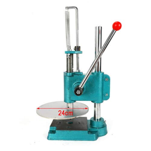 Commercial Stainless Steel Pizza Dough Press Machine - Manual Pastry Roller & Dough Sheeter for Bread, Pizza Crust - Perfect for Pizzerias, Bakeries & Home Kitchens