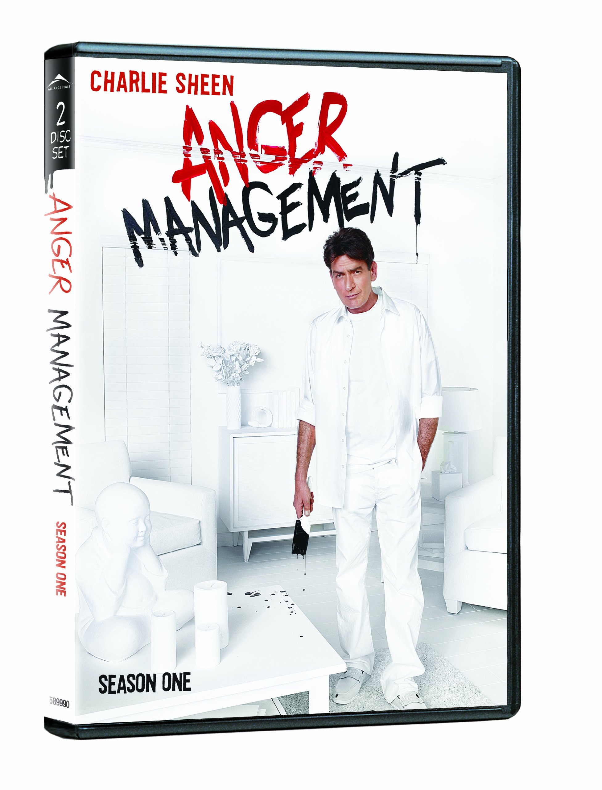 Anger Management: Season 1 DVD - Complete First Season with Charlie Sheen | Perfect for Therapy, Counseling & Self-Improvement