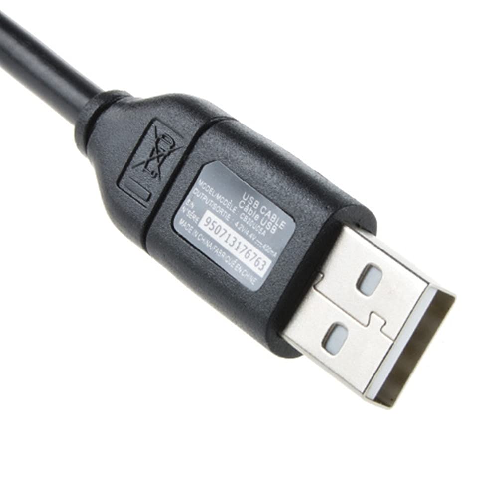 Original USB DC Battery Charger + Data Sync Cable Replacement for Samsung AQ100 WP10 HZ50w ST6500 - Fast Charging & Data Transfer for Digital Cameras, Camcorders, and Power Banks (Home, Travel, Outdoor Photography)