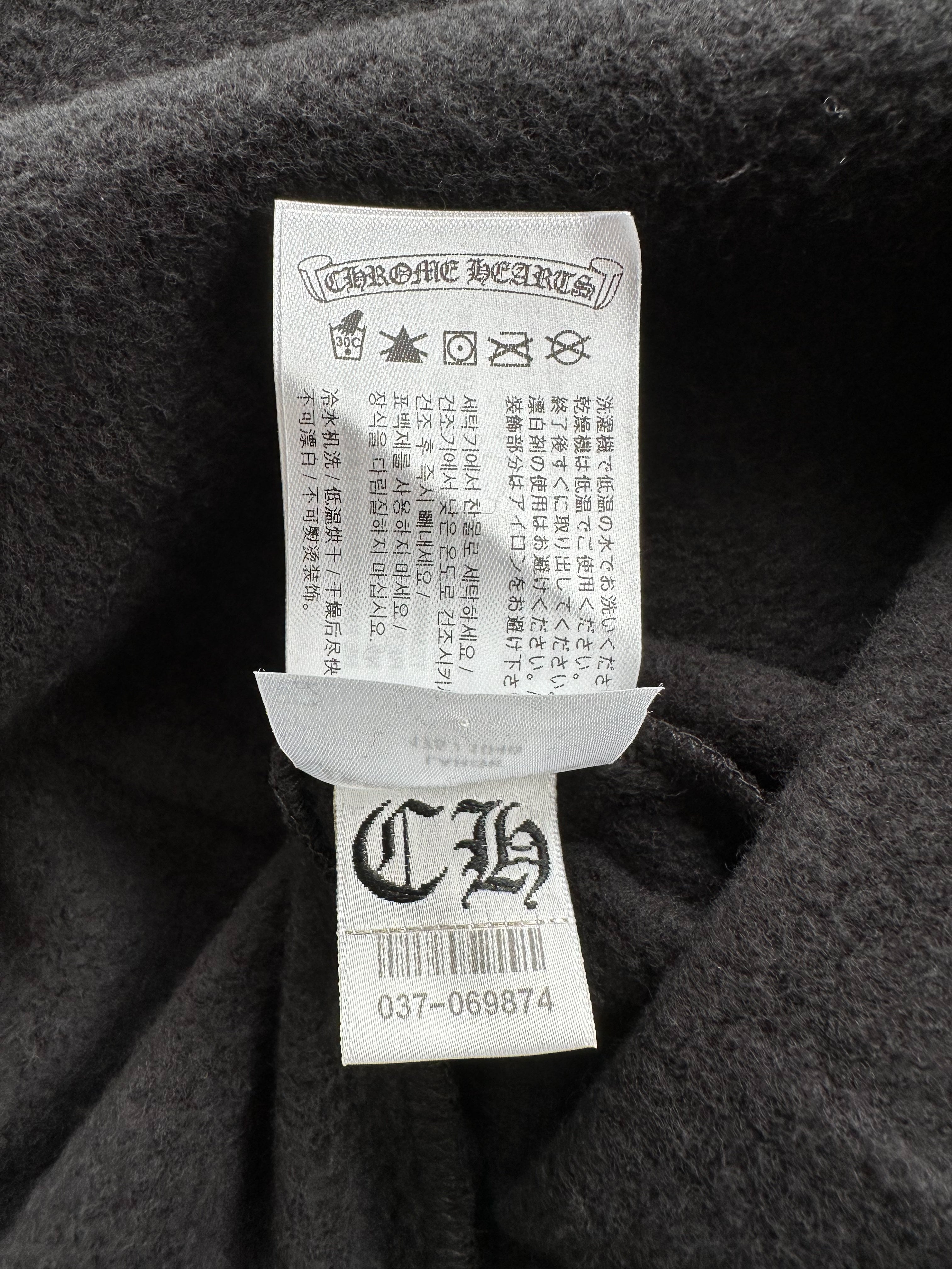 Chrome Hearts Black & White Scroll Logo Hoodie - Stylish Streetwear Pullover for Men & Women | Perfect for Casual Outfits, Urban Fashion & Everyday Wear