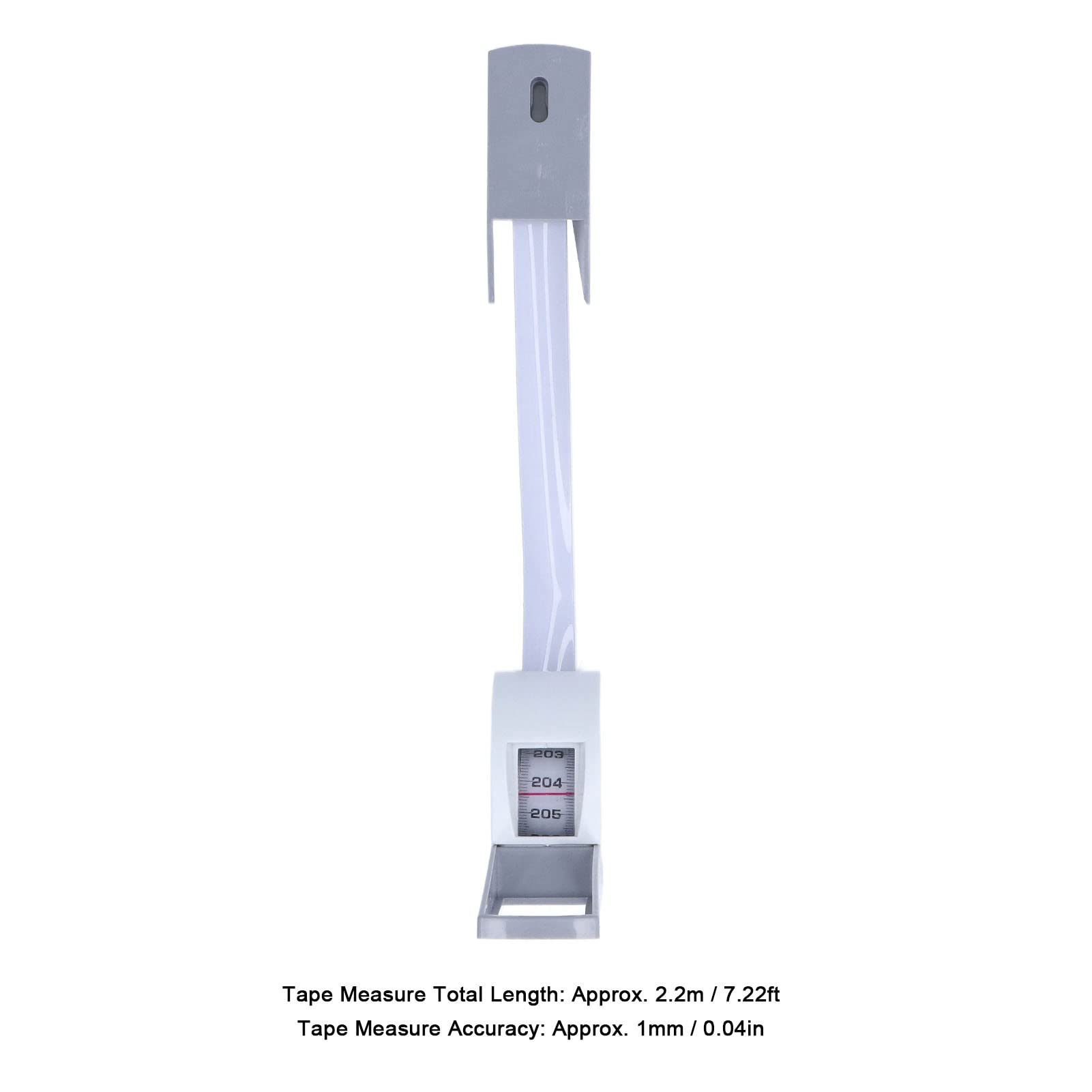 2.2M/7.2FT Height Growth Chart Wall Mount - Accurate Measuring Tape for Kids & Adults - Durable Stature Ruler for Home, Nursery, School & Gym Tracking Children's Development