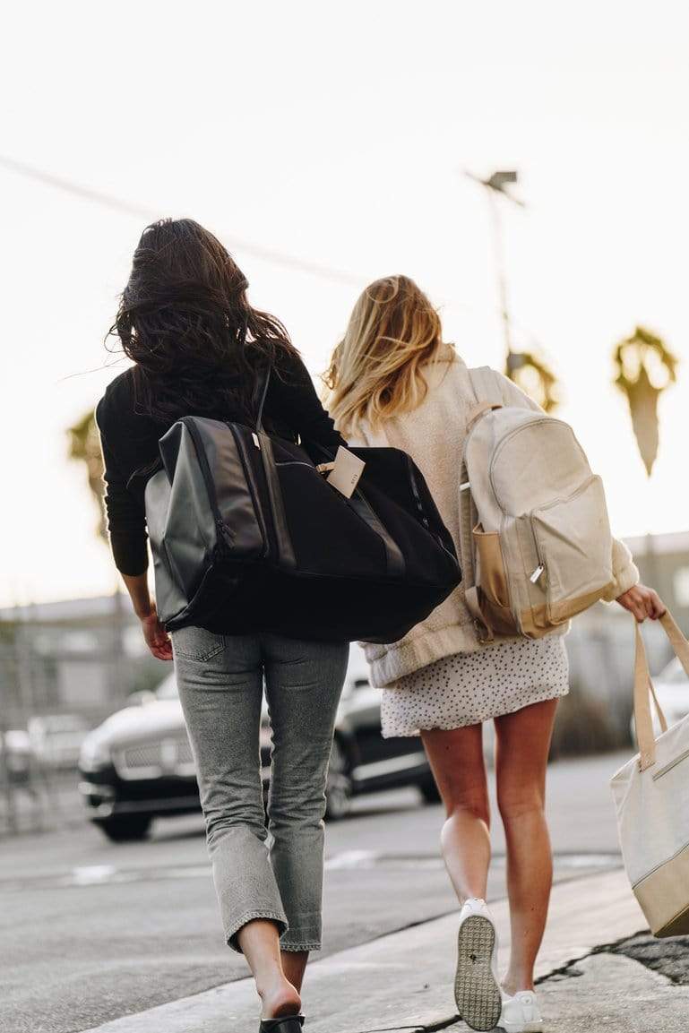 Premium Beige Travel Backpack - Lightweight Durable Carry-On Backpack for Men & Women - Perfect for Airplane, Hiking, Business & Weekend Getaways