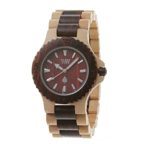WeWOOD Eco-Friendly Wooden Date Watch for Men & Women - Stylish & Sustainable Wood Watch - Perfect for Casual, Business & Outdoor Activities