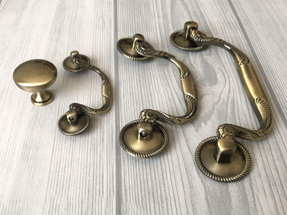 Brushed Bronze Drawer Knobs - 1.1