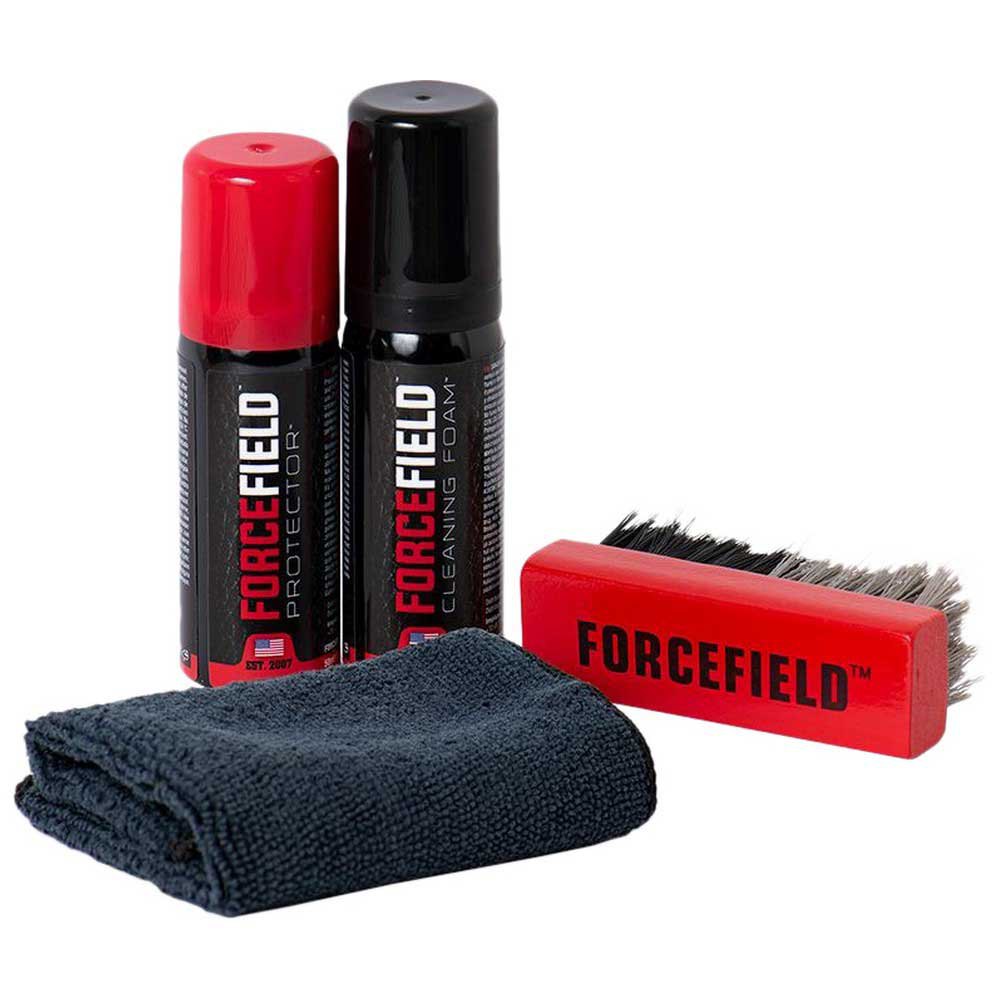 Forcefield Travel Kit Shoe Cleaner - Portable Shoe Cleaning Kit for Sneakers, Boots & Shoes | Perfect for Travel, Gym & Outdoor Activities