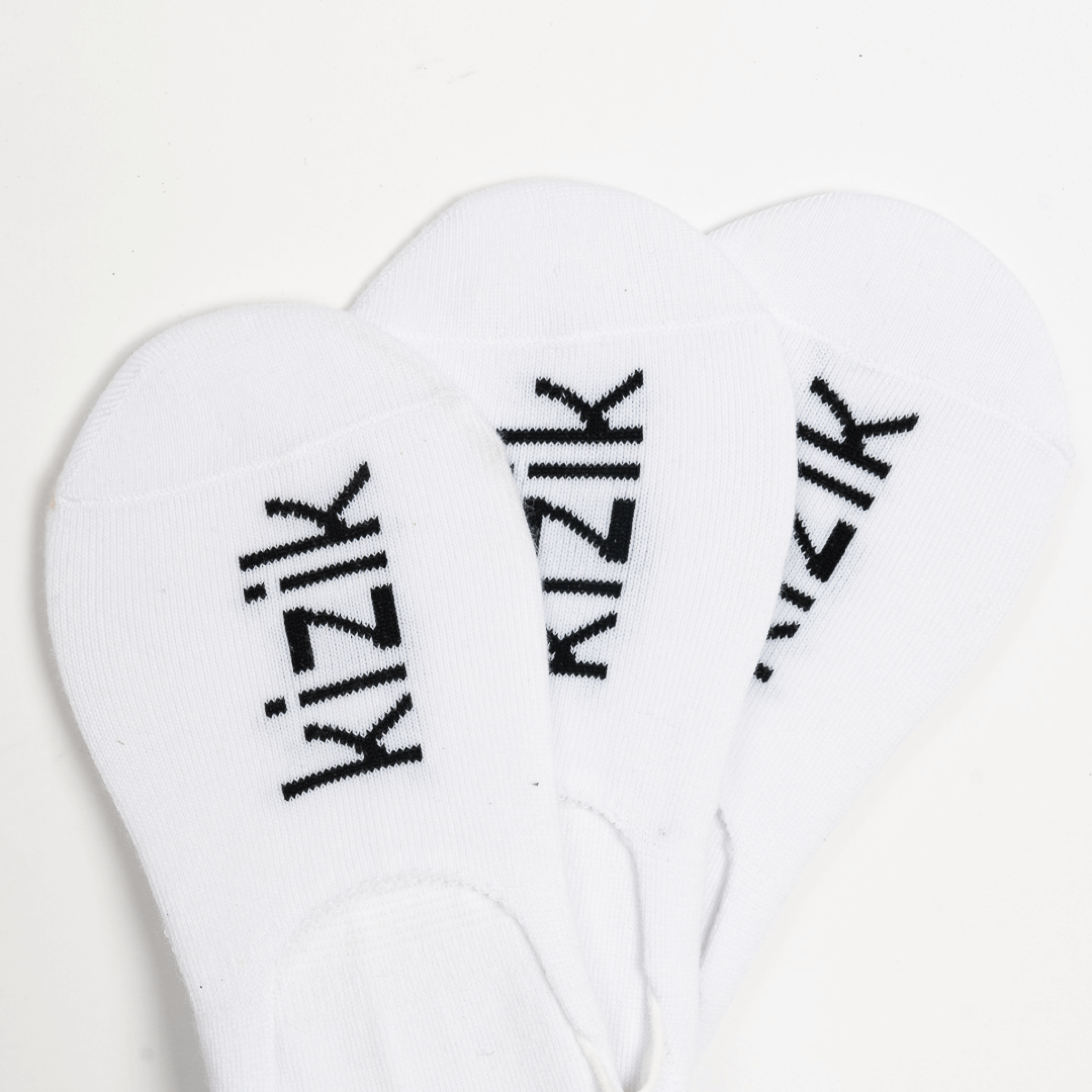 Kizik No Show Socks for Men & Women - Breathable Invisible Low Cut Liner Socks (White, 3 Pack) - Perfect for Sneakers, Loafers & Casual Shoes