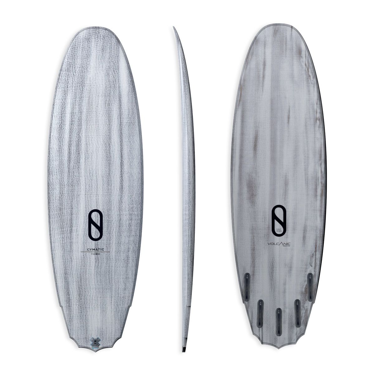 Firewire Slater Designs 5'8 Cymatic Volcanic Surfboard with Future Fins - High-Performance Shortboard for Waves & Beach Surfing