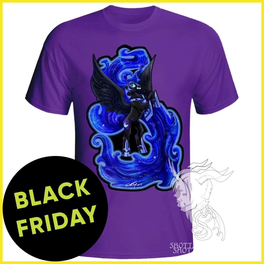 MLP Nightmare Moon T-Shirt - My Little Pony Fan Merchandise for Women & Men - Perfect for Cosplay, Conventions & Gifts