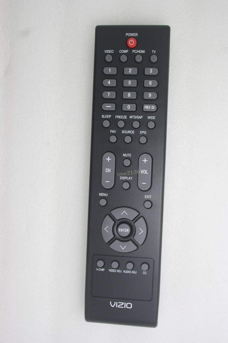 Genuine Vizio VR6 TV Remote Control Replacement for VS370 / VS370E - Model 098GRABD3NEVZC - Perfect for Home Entertainment & Smart TV Control