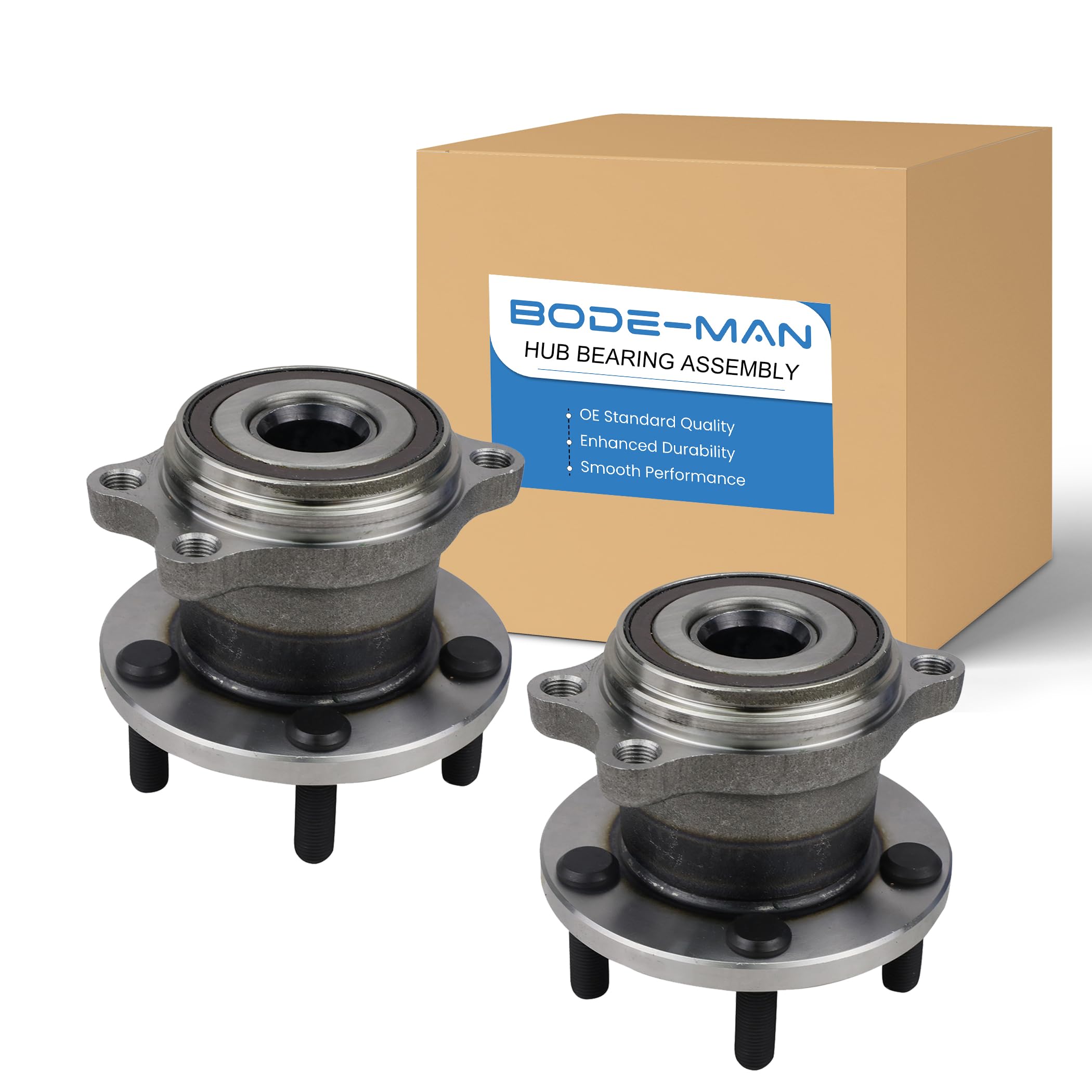 Pair of 2 Rear Wheel Hub & Bearing Assembly Compatible with 2005-2009 Subaru Legacy Outback - Perfect for Smooth Ride & Vehicle Maintenance