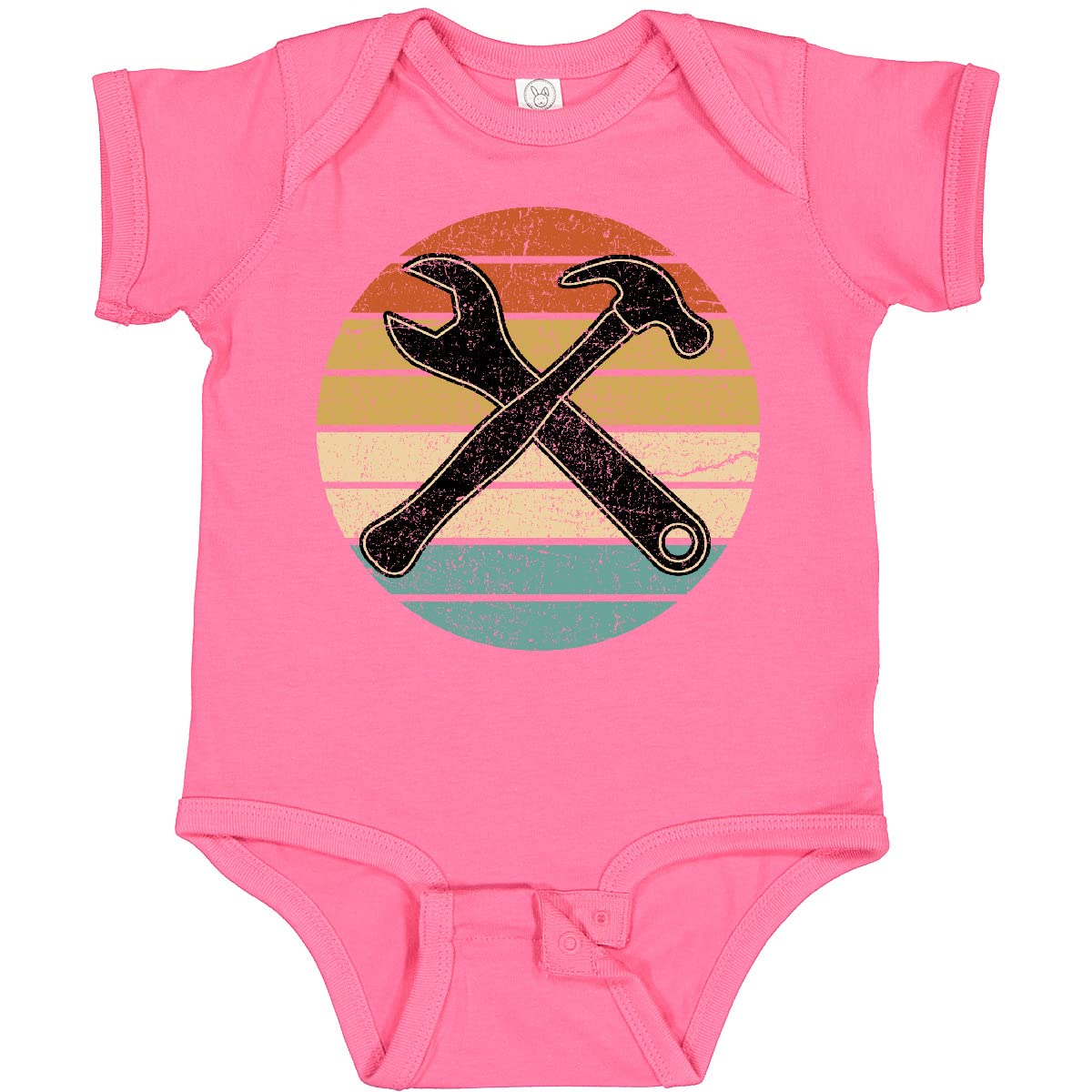Inktastic Mechanic Tool Set Baby Bodysuit - Cute Handyman Outfit for Boys & Girls - Perfect for DIY Enthusiasts, Birthday Gifts & Playtime Adventures