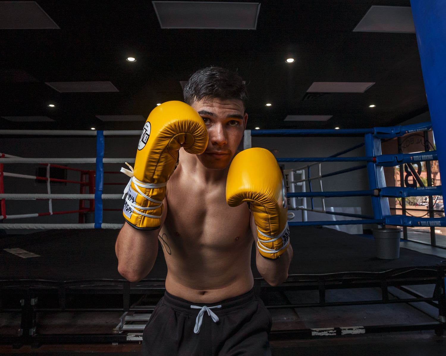 Pro Mex Professional Lace-Up Sparring Boxing Gloves V3.0 - Premium Training Gloves for MMA, Kickboxing & Muay Thai - Ideal for Competition, Gym Workouts & Martial Arts Practice
