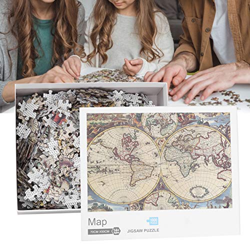 Educational World Map Jigsaw Puzzle for Kids - Fun Learning Toy for Home, School & Gifts | Perfect for Family Game Night & Classroom Activities
