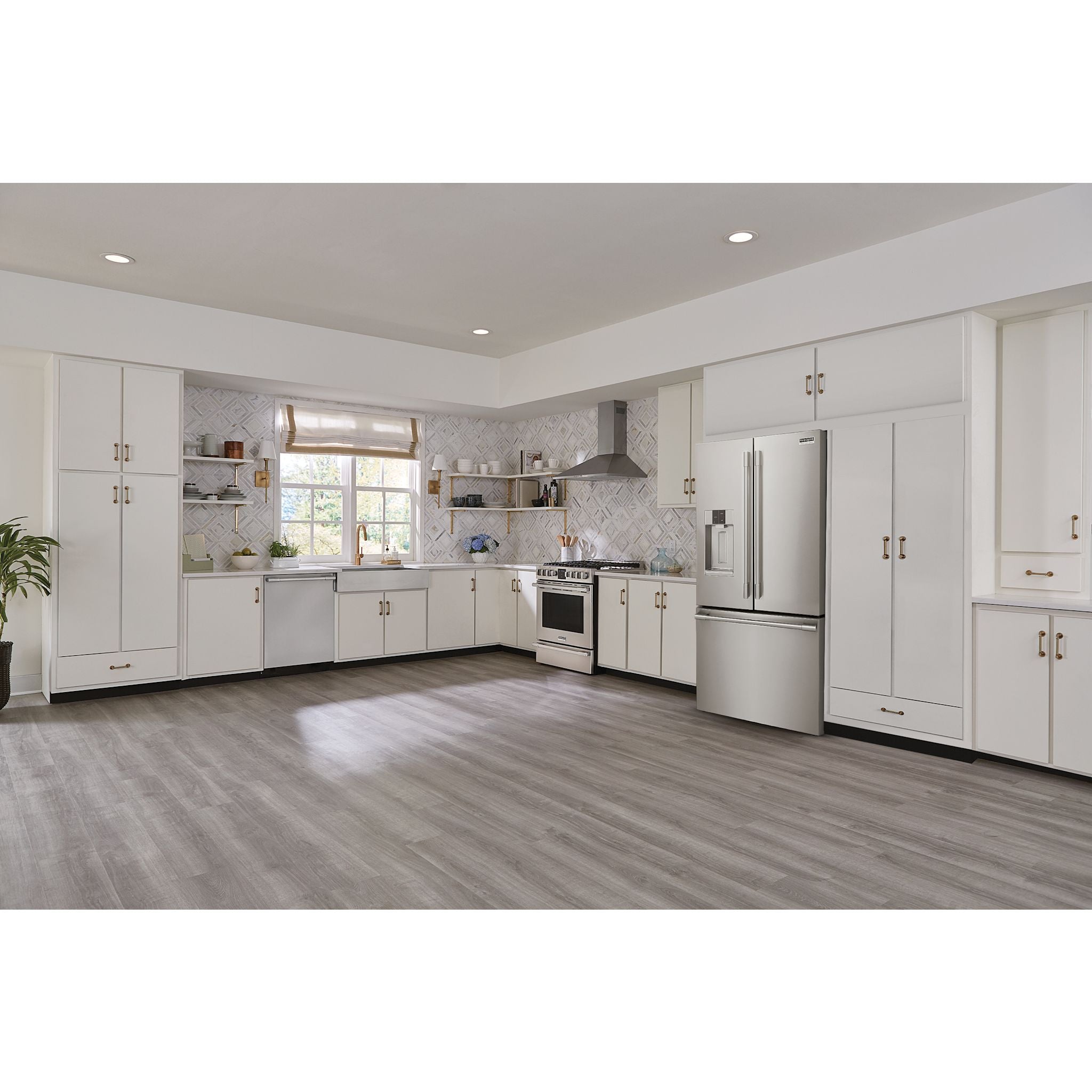 Frigidaire Professional PRFS2883AF 36-Inch French Door Refrigerator with Stainless Steel Finish - Perfect for Modern Kitchens and Open-Concept Living Spaces