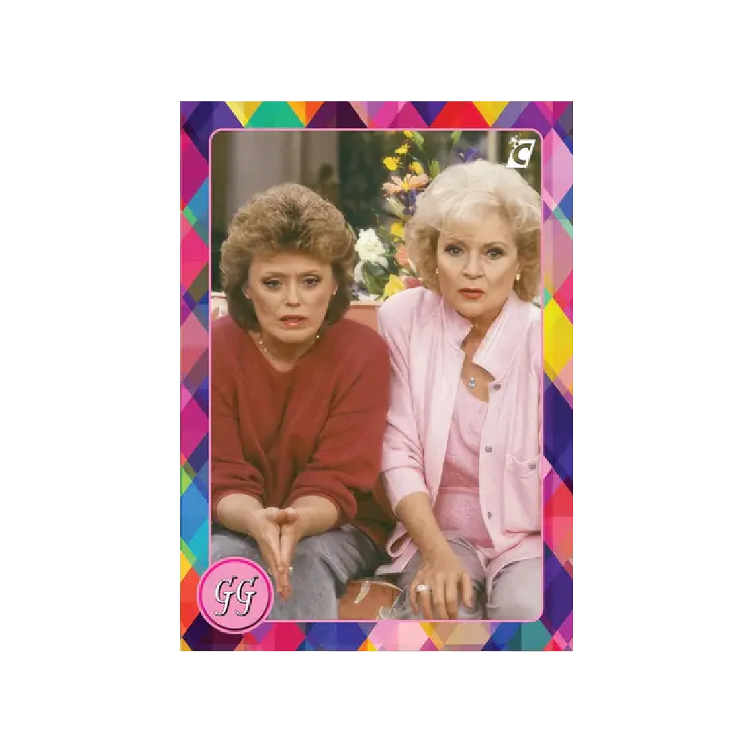 The Golden Girls Series 1 Trading Cards - 2 Pack Collector's Edition Box Set - Perfect for TV Show Fans & Card Collectors - Great for Gifts, Display, and Trading