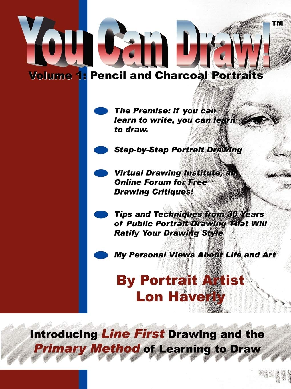 How to Draw Pencil and Charcoal Portraits - Step by Step Drawing Guide for Beginners | Learn Portrait Sketching Techniques for Art Classes & Home Practice
