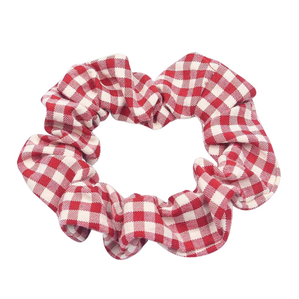 Elastic Hair Bands for Women - Soft Velvet & Satin Scrunchies Hair Ties - Perfect for Workouts, Yoga, and Everyday Styling