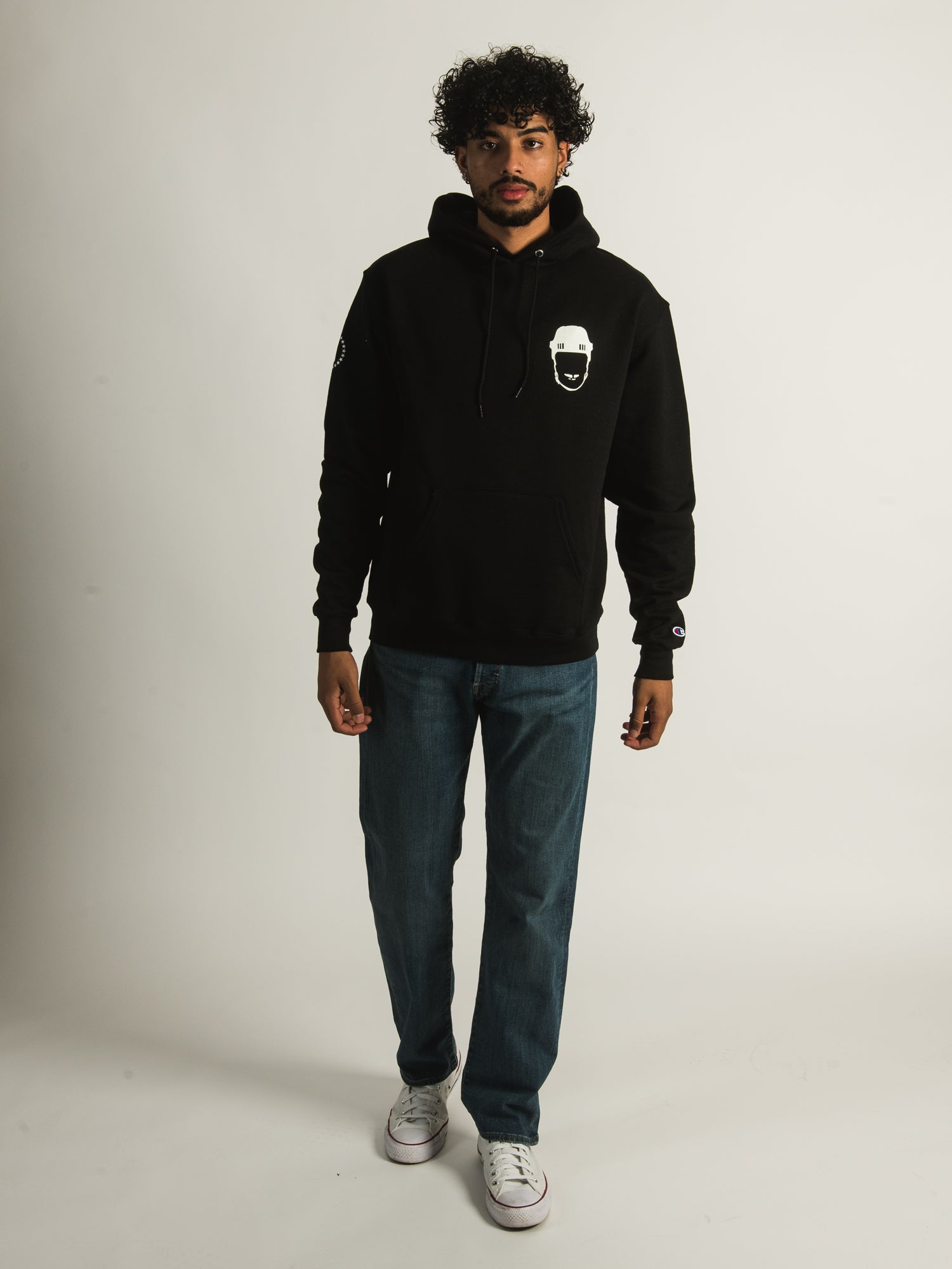 Barstool Sports Spittin' Chiclets Repeat Pullover Hoodie - Men's Casual Sweatshirt for Sports Fans & Streetwear