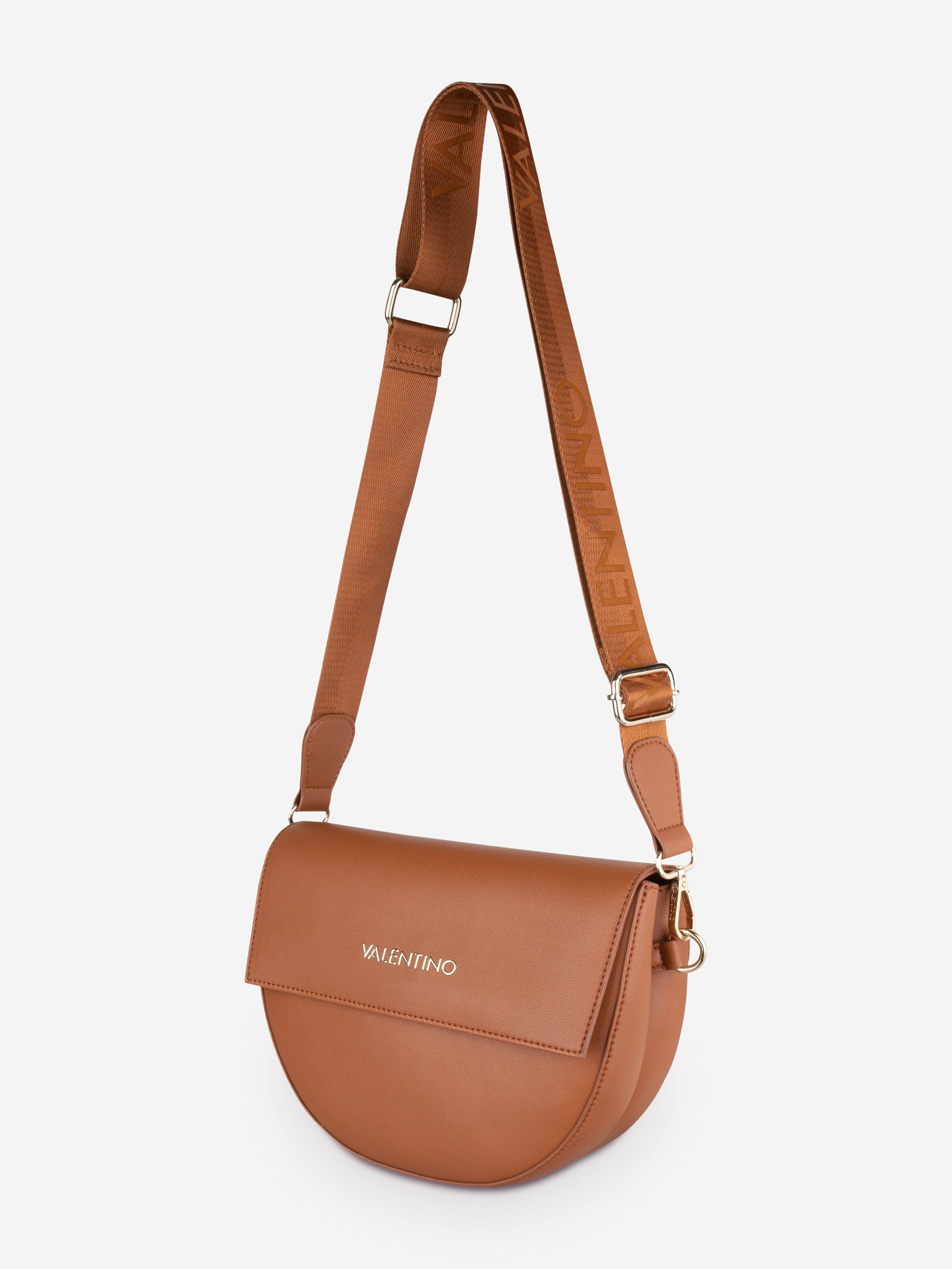 Bigs Flap Bag in Brown (24cm) - Stylish Leather Crossbody Bag for Women, Perfect for Daily Use, Travel & Shopping