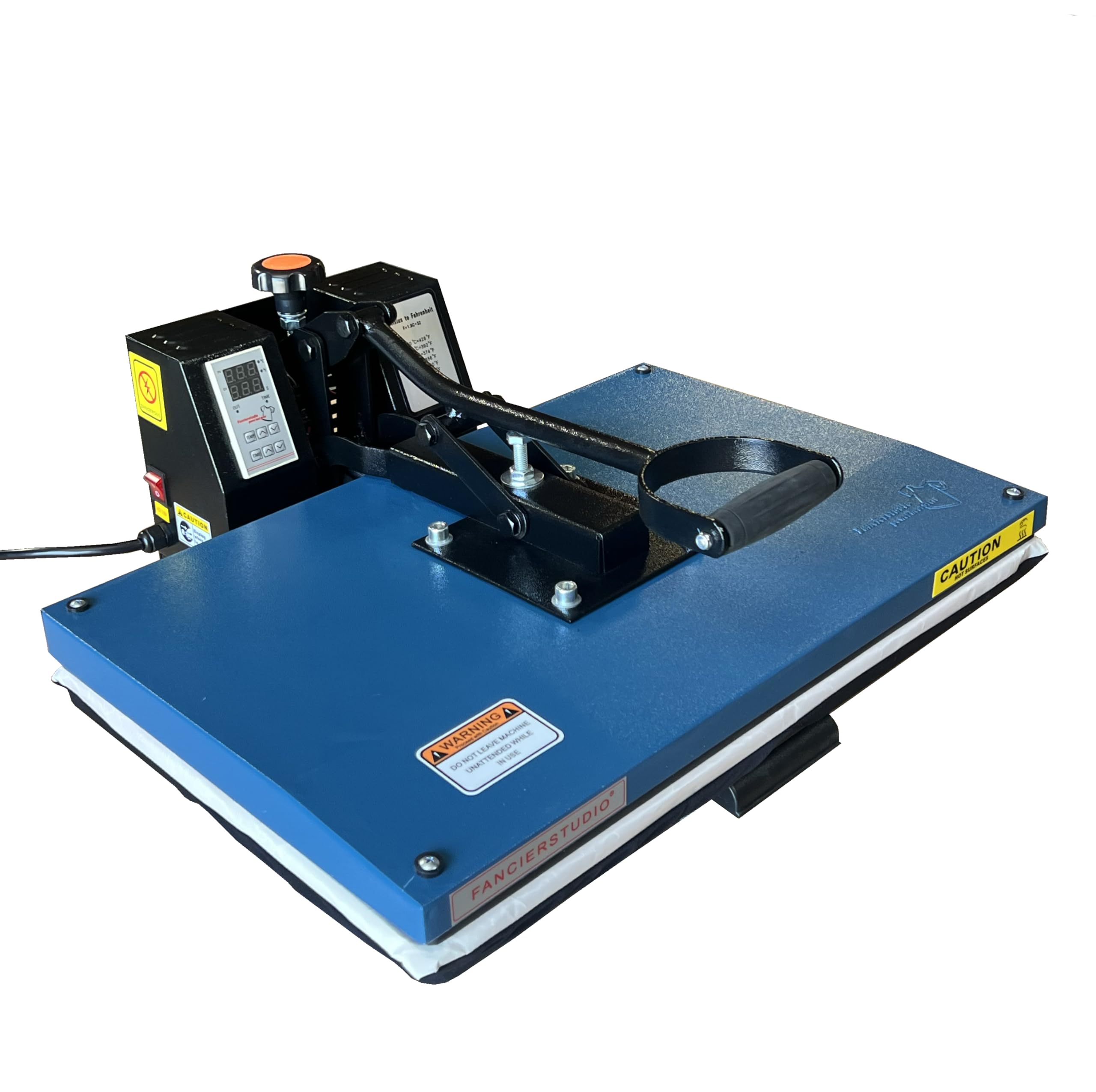 Fancierstudio 16x24 Inch Heat Press Machine with Pull Out Lower Platen - Wide Body T-Shirt Press for Sublimation, Screen Printing & DIY Apparel (FS16x24 BBP) - Perfect for Home Businesses & Custom T-Shirt Shops