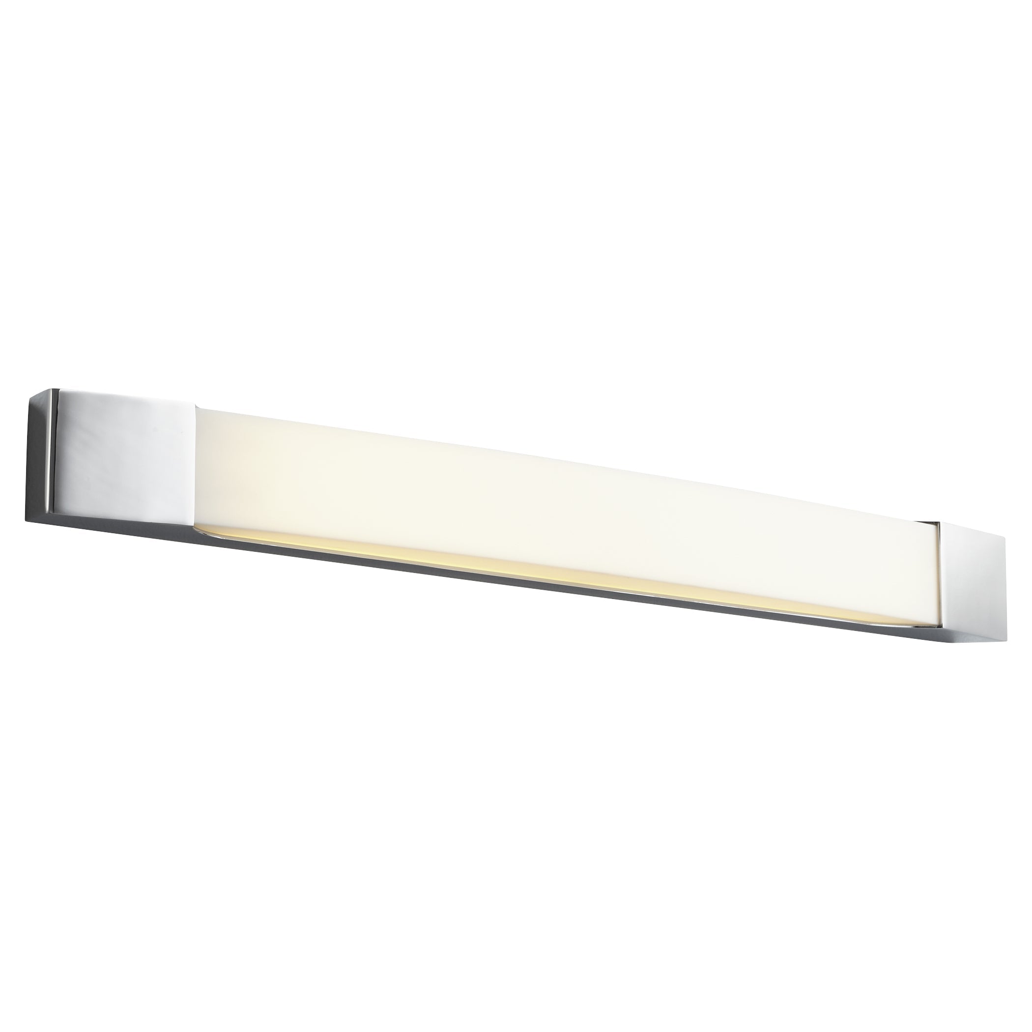 Oxygen Apollo 3 525 14-Inch Modern Vanity Mirror with Polished Chrome Frame - Perfect for Bathroom, Bedroom & Dressing Room Makeup Application