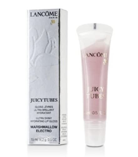 Lancome Juicy Tubes Lip Gloss - 15ml/0.5oz Hydrating Lip Care, Marshmallow Electro Flavor for Women | Perfect for Daily Moisture & Nighttime Lip Treatment