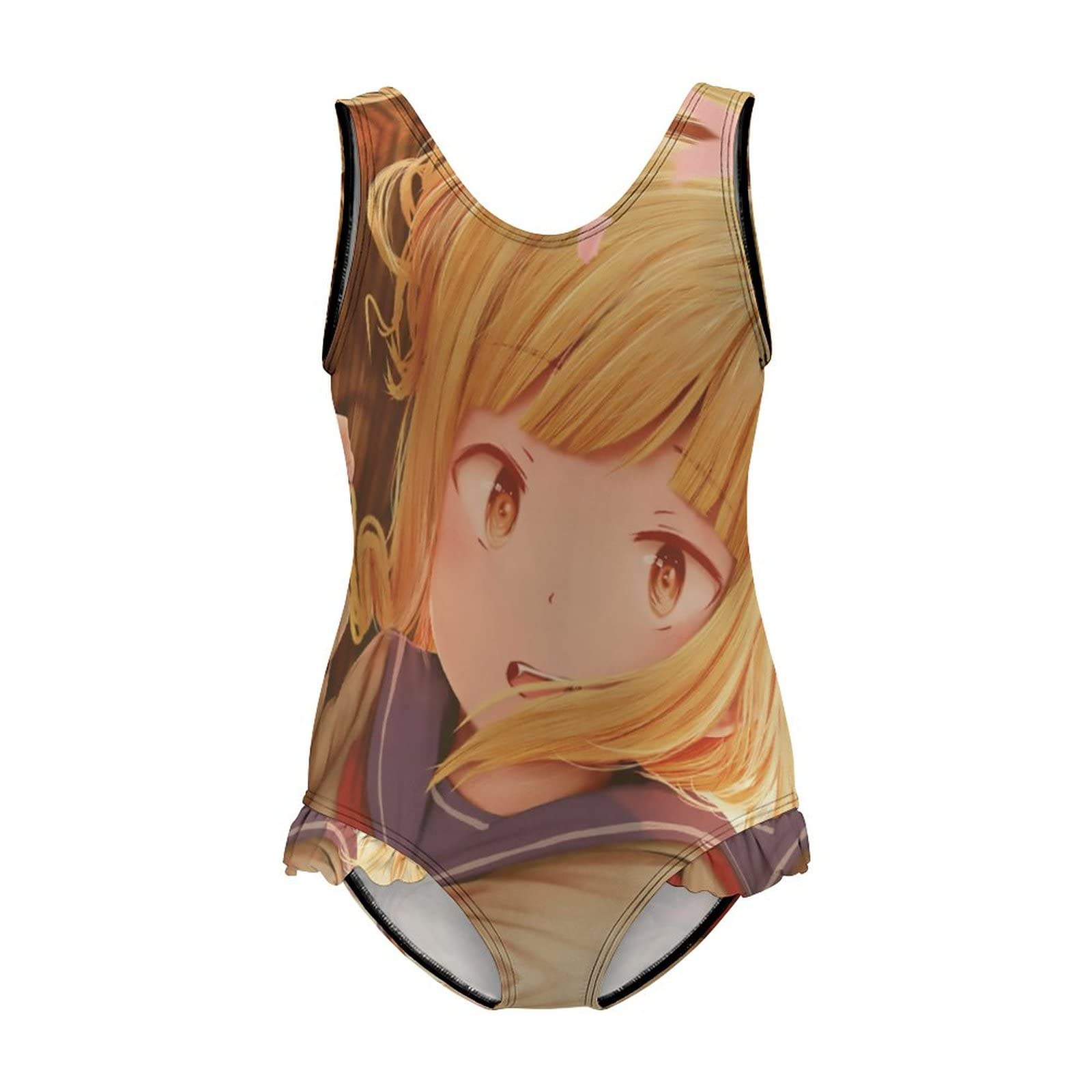 My Hero Academia Himiko Toga Anime Swimsuit for Women - Kawaii Style One Piece Bathing Suit | Cosplay, Pool Party & Summer Beach Wear