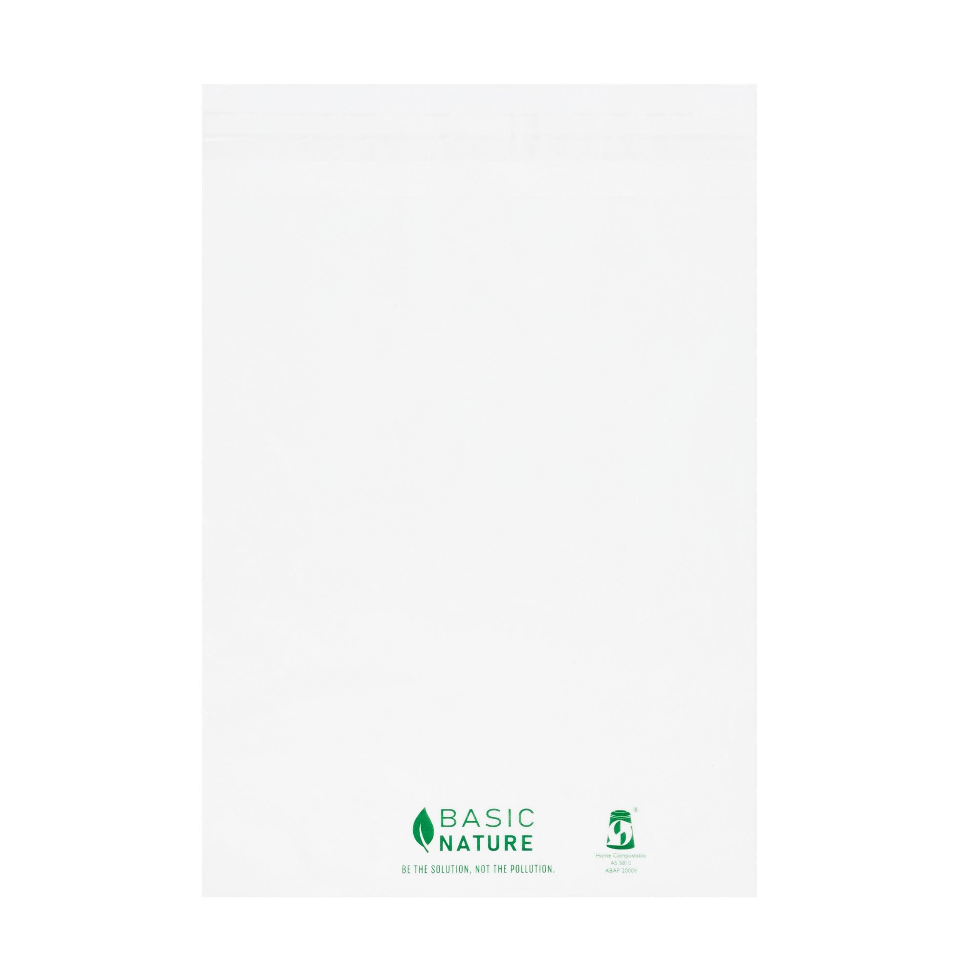 Eco-Friendly Translucent PLA/PBAT Self-Sealing Compostable Bags - 10