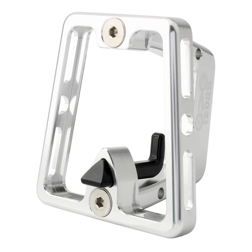 Abaodam Durable Front Bike Rack - Foldable Bicycle Bag Holder Bracket for Cycling Accessories | Perfect for Commuting, Shopping & Outdoor Adventures
