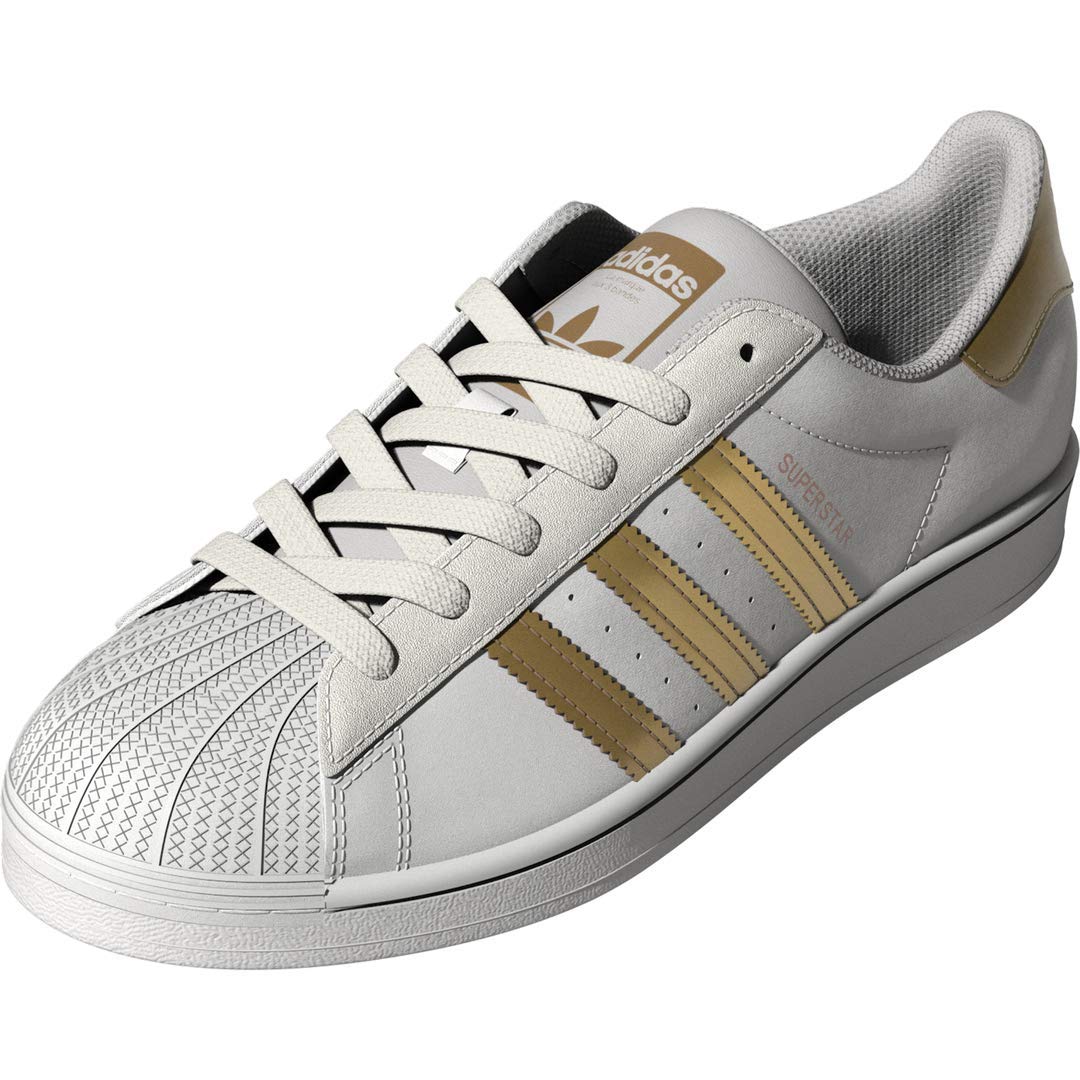 adidas Superstar Shoes for Women - Classic White Sneakers with Shell Toe | Casual, Athletic & Street Style Fashion for Everyday Wear