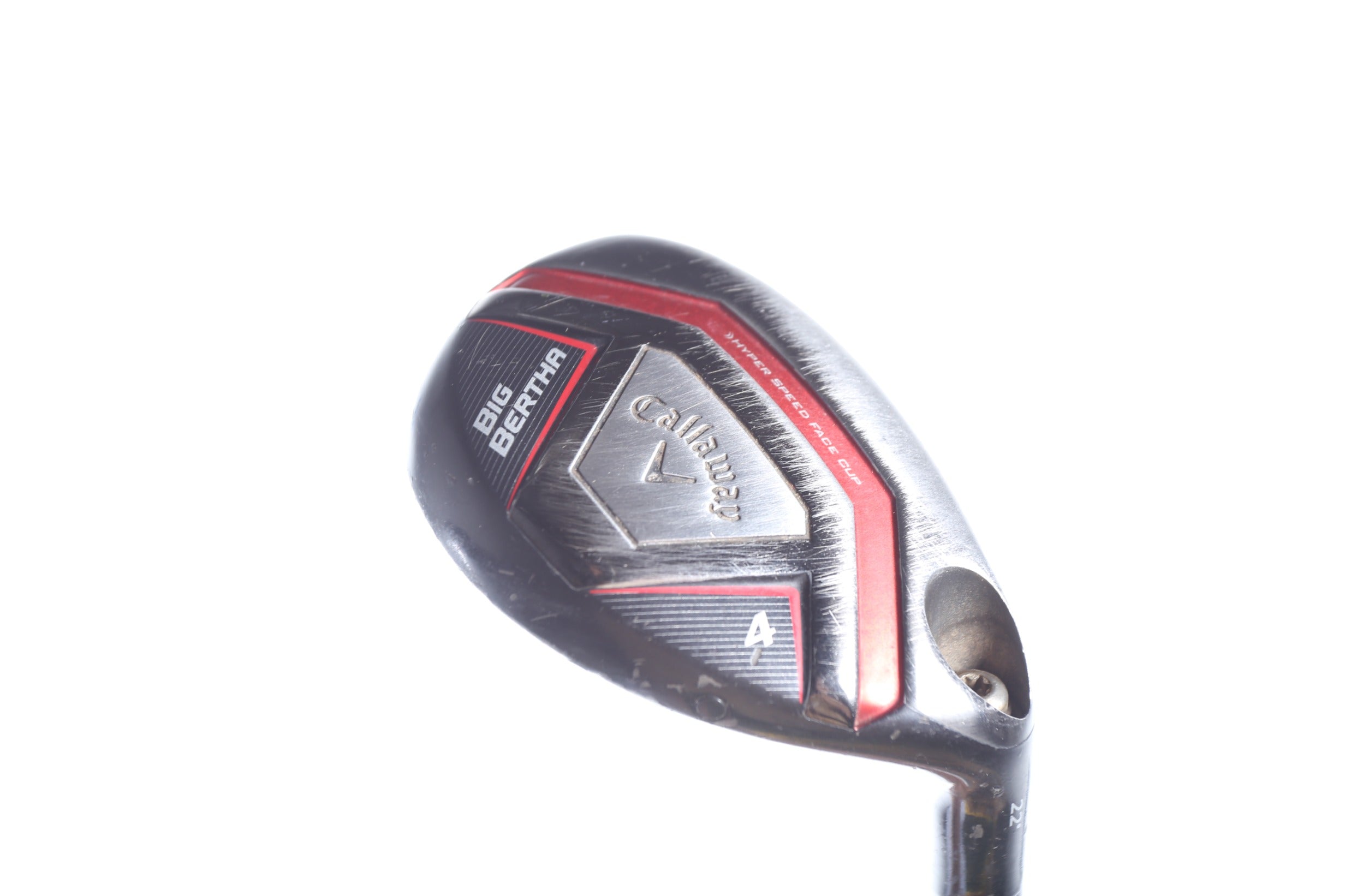 Used Callaway Big Bertha 2015 4H Hybrid Golf Club - Right Handed 22° Senior Flex | Perfect for High Launch & Forgiveness | Ideal for Senior Golfers & High Handicappers