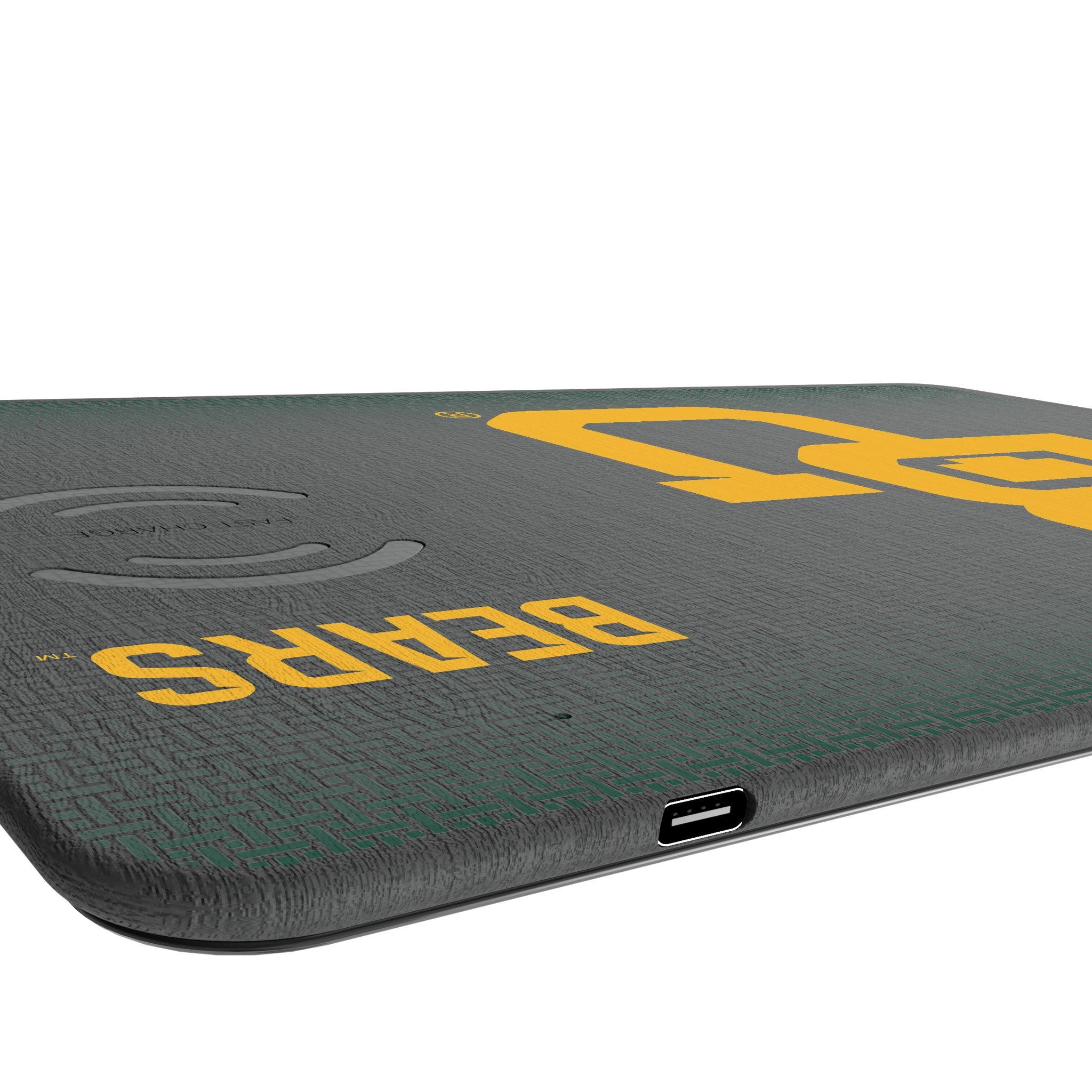 Baylor University Bears Themed 15W Wireless Charging Mouse Pad - Perfect for Gaming, Office & Home Desk Accessories