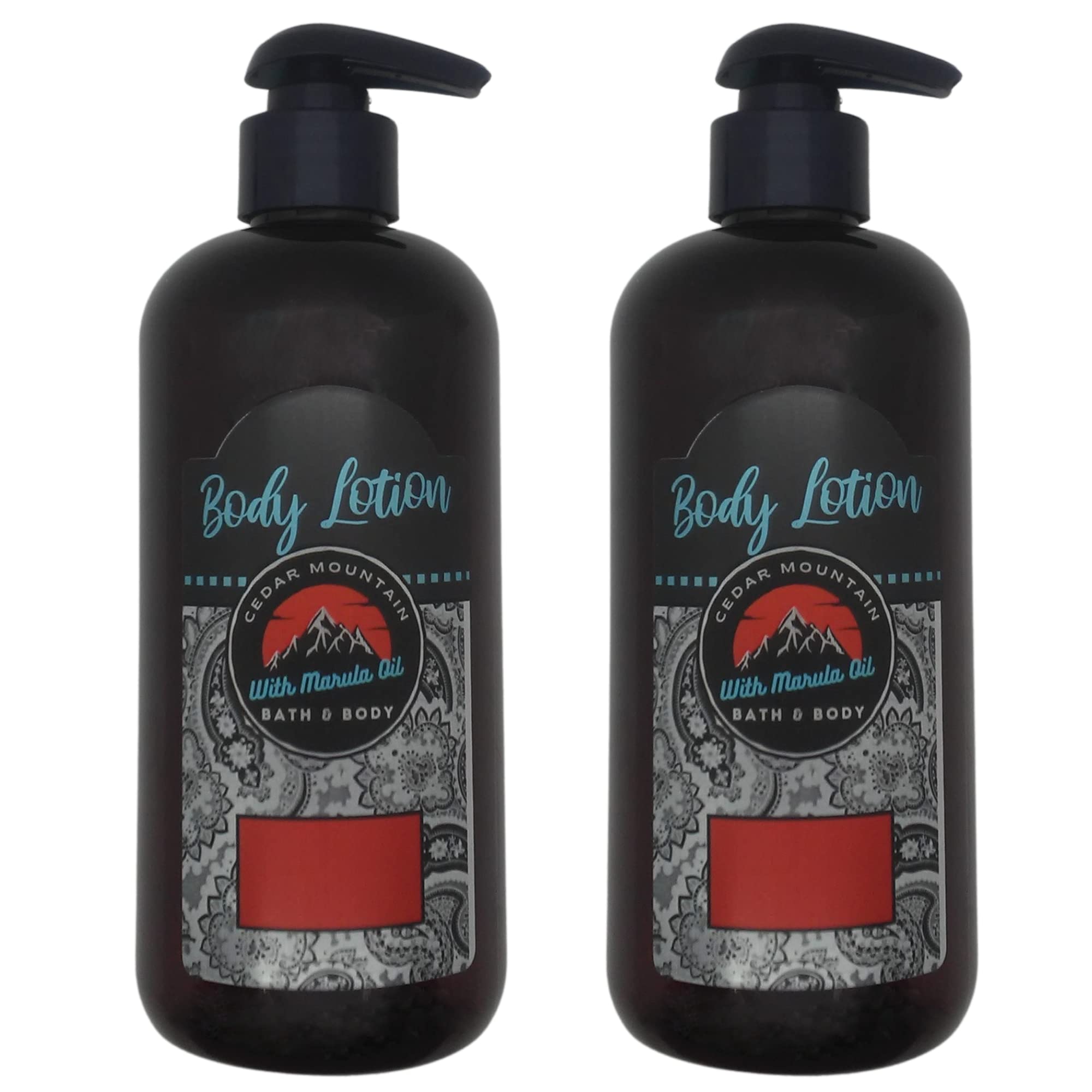 Cedar Mountain Chocolate Chip Cookie Scented Body Lotion - 12 Oz (2 Pack) | Moisturizing & Nourishing Skin Care | Perfect for Dry Skin & Gift Giving