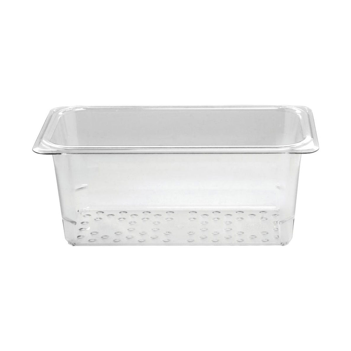 Cambro 35CLRCW135 Camwear 1/3 Size Clear Colander Food Pan - 5