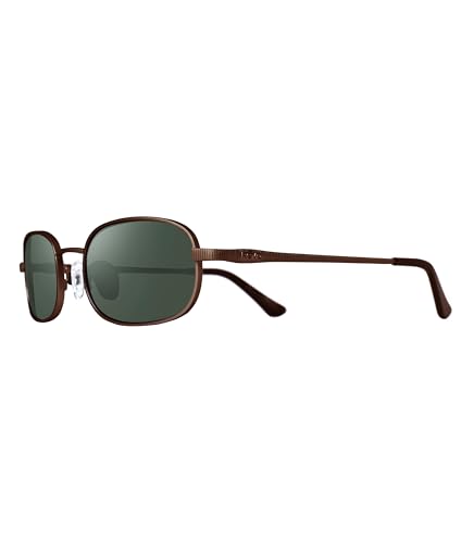 Antique Bronze Frame With Smoky Green Lens
