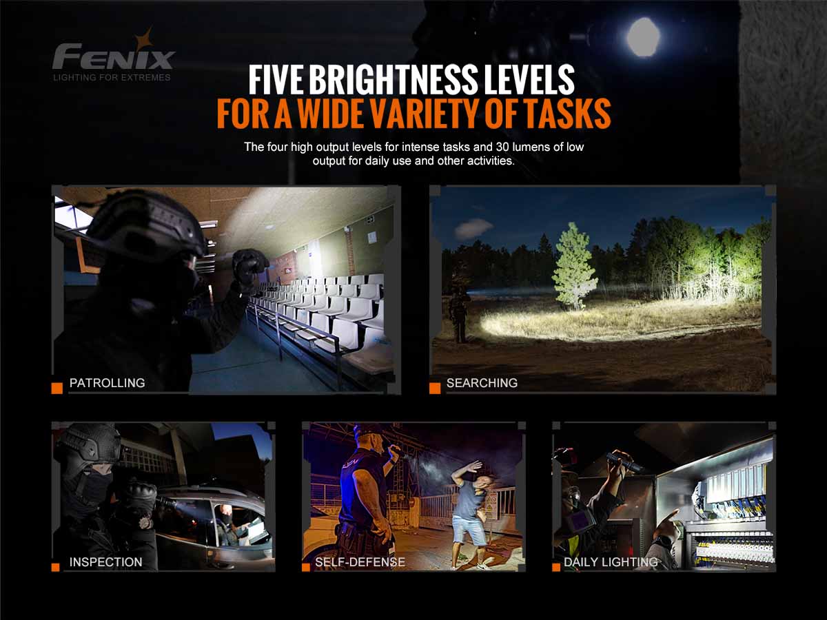 Fenix TK20R V2.0 Tactical Flashlight - 3000 Lumens, Rechargeable, Special Edition Engraved Design for Outdoor, Camping, Hiking & Emergency Use