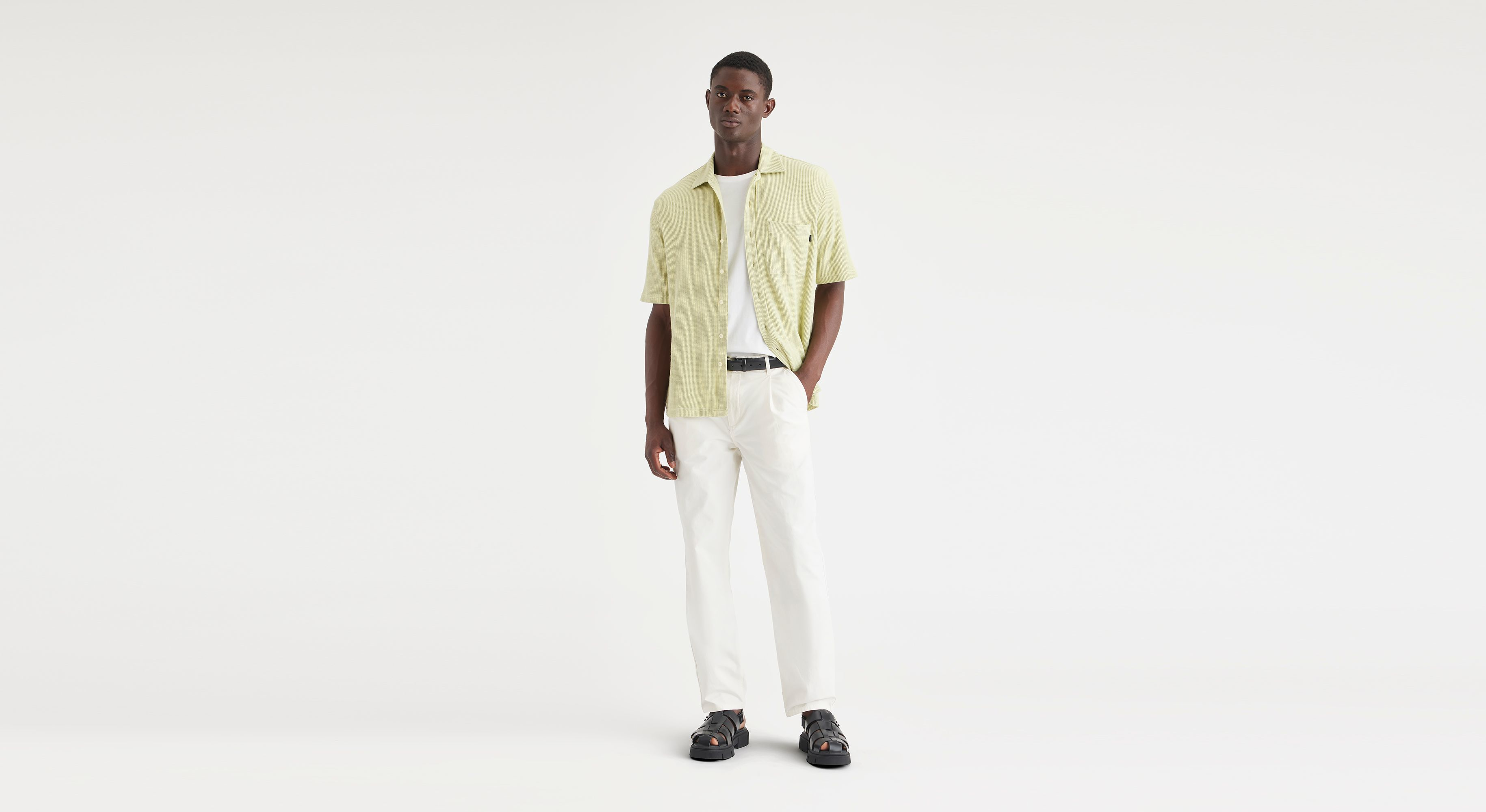 Original Men's Chino Pants - Relaxed Tapered Fit for Comfort & Style | Casual Office Wear & Weekend Outfits