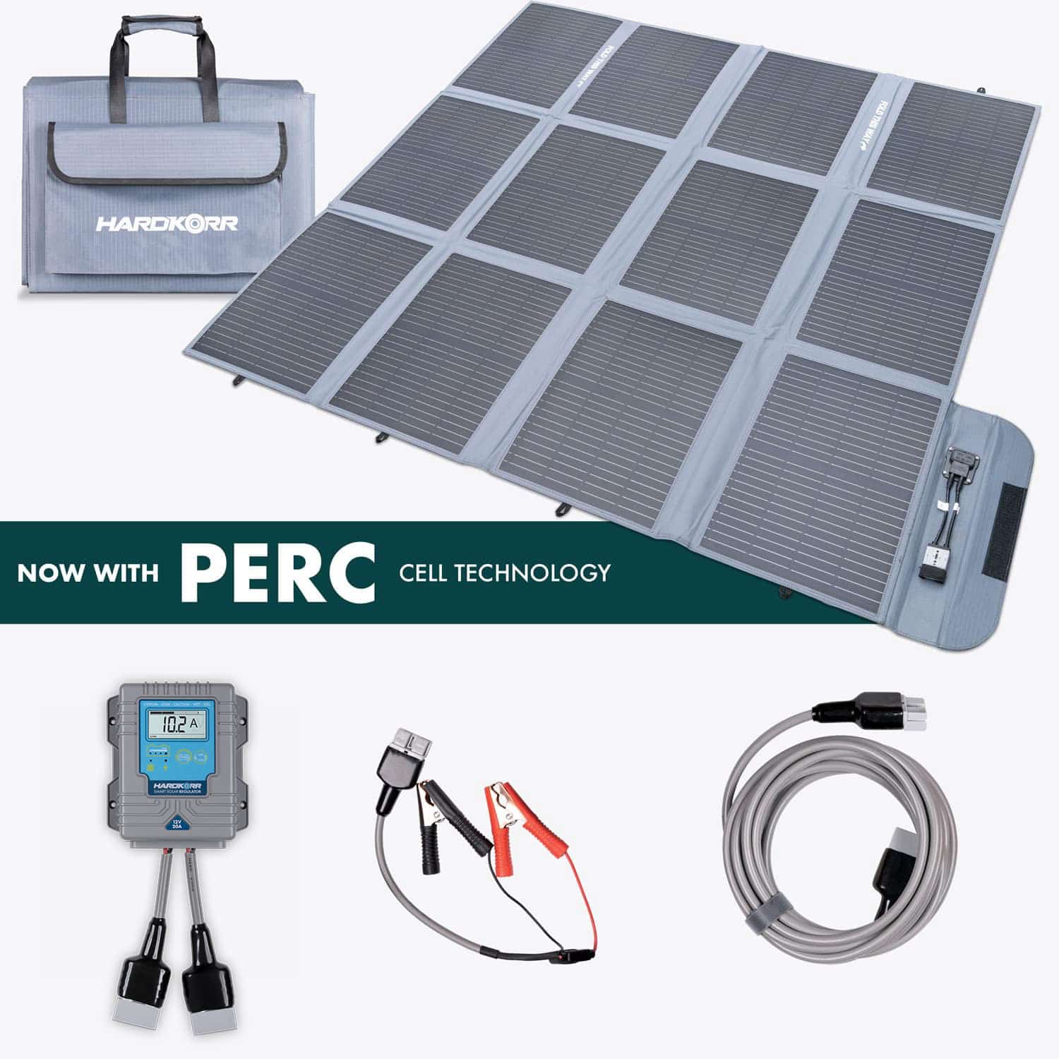 300W Portable Solar Panel Blanket with 20A MPPT Charge Controller - Perfect for Camping, RV Trips & Emergency Power Backup